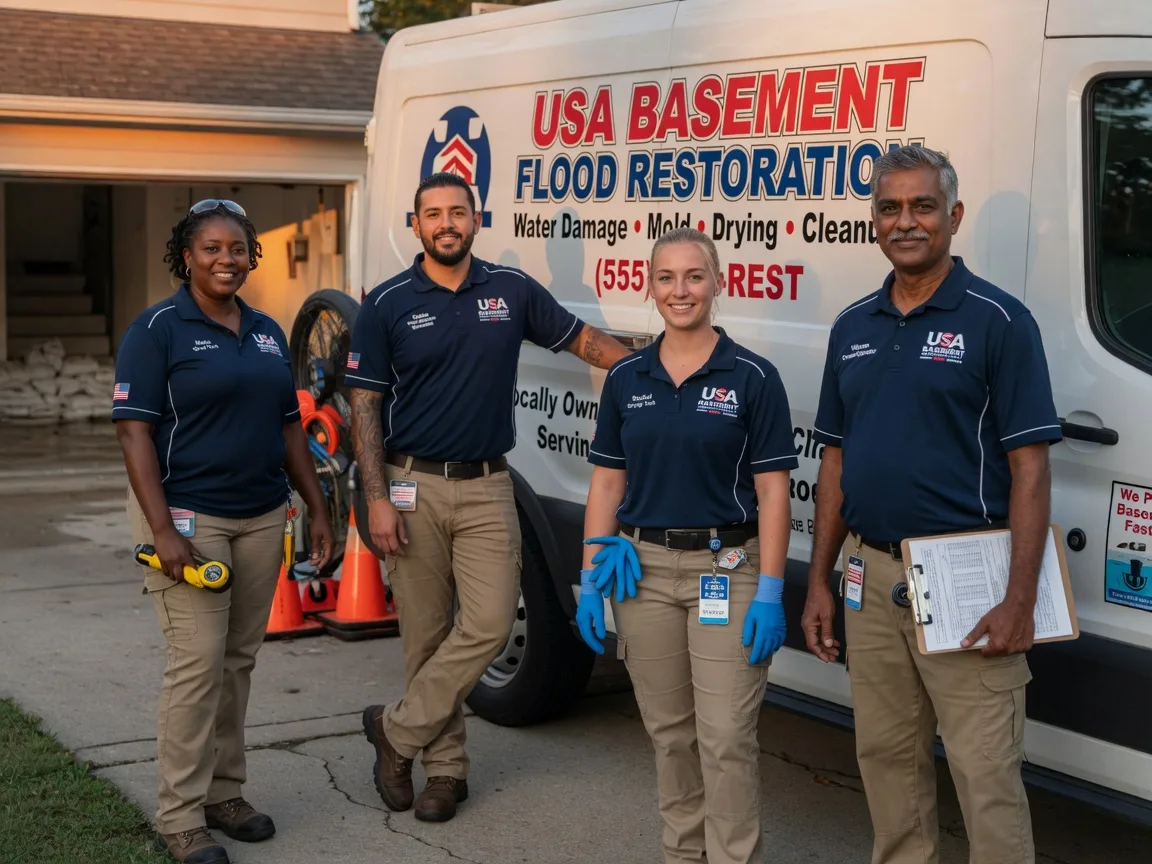 Basement Flood Cleanup company in Perkinston, MS